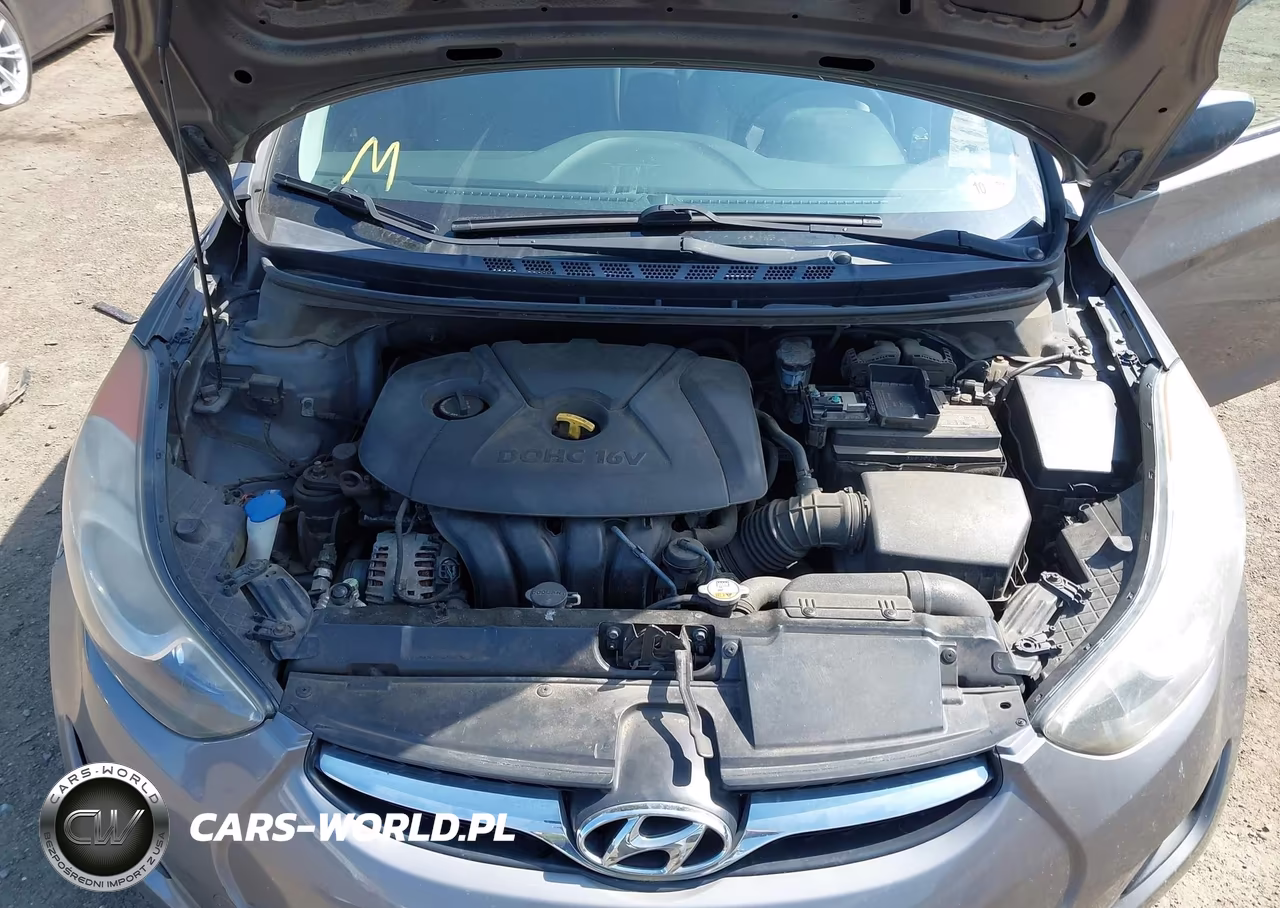 2013 Hyundai Elantra Gls VIN:5NPDH4AEXDH202154 - 10