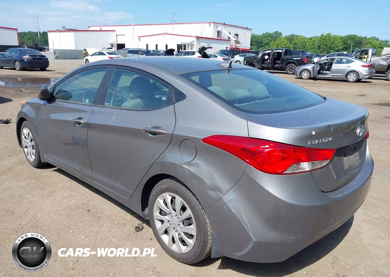 2013 Hyundai Elantra Gls VIN:5NPDH4AEXDH202154 - 3