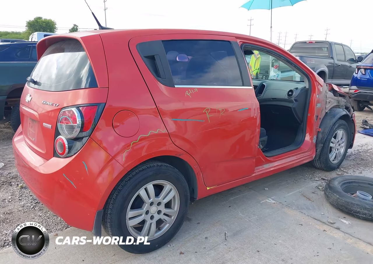 2013 Chevrolet Sonic Lt Auto VIN:1G1JC6SB8D4216683 - 4