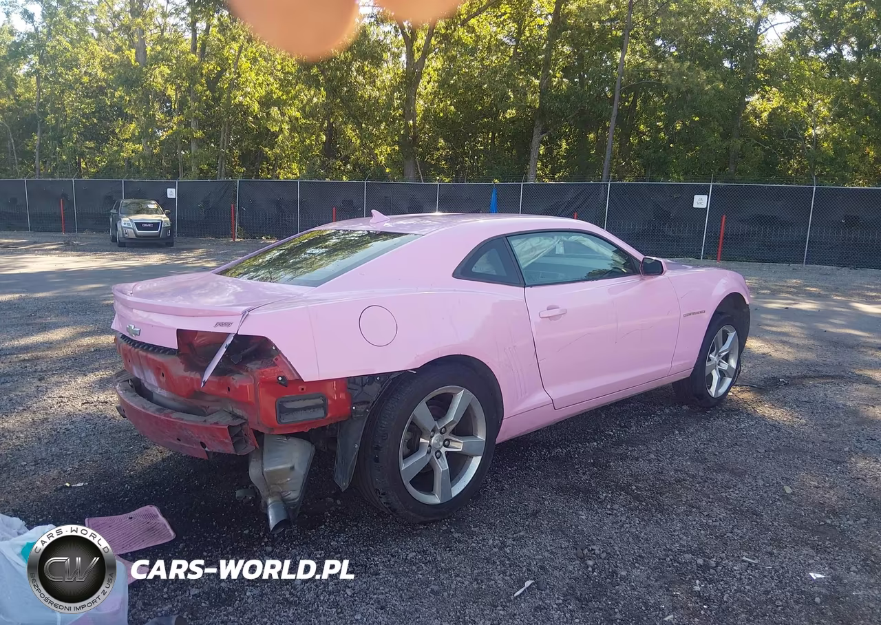 2012 Chevrolet Camaro 1Lt VIN:2G1FB1E33C9139586 - 4