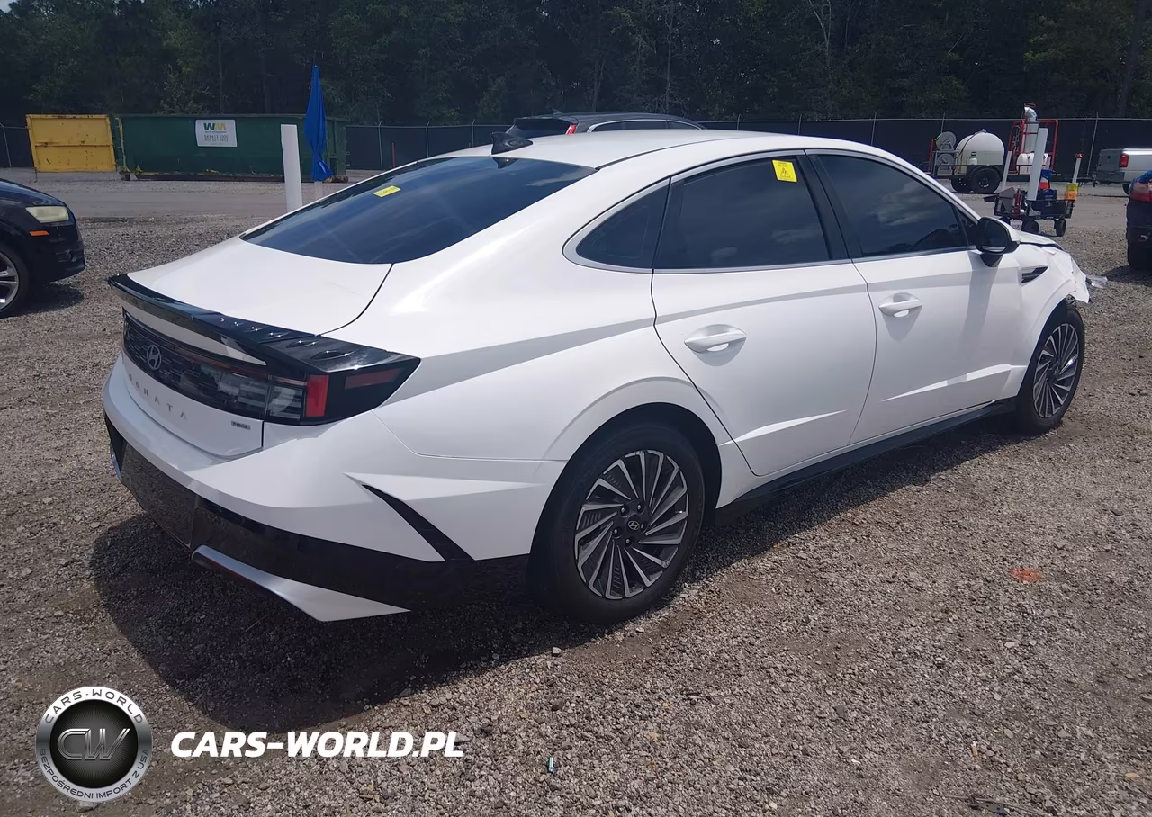 2025 Hyundai Sonata Hybrid Sel VIN:KMHL34JJ0SA123020 - 4