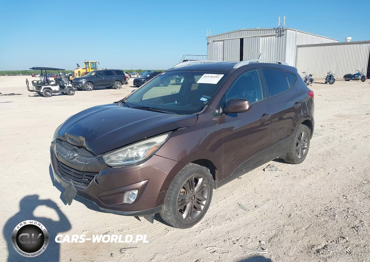 2014 Hyundai Tucson Se VIN:KM8JU3AG3EU895405 - 2
