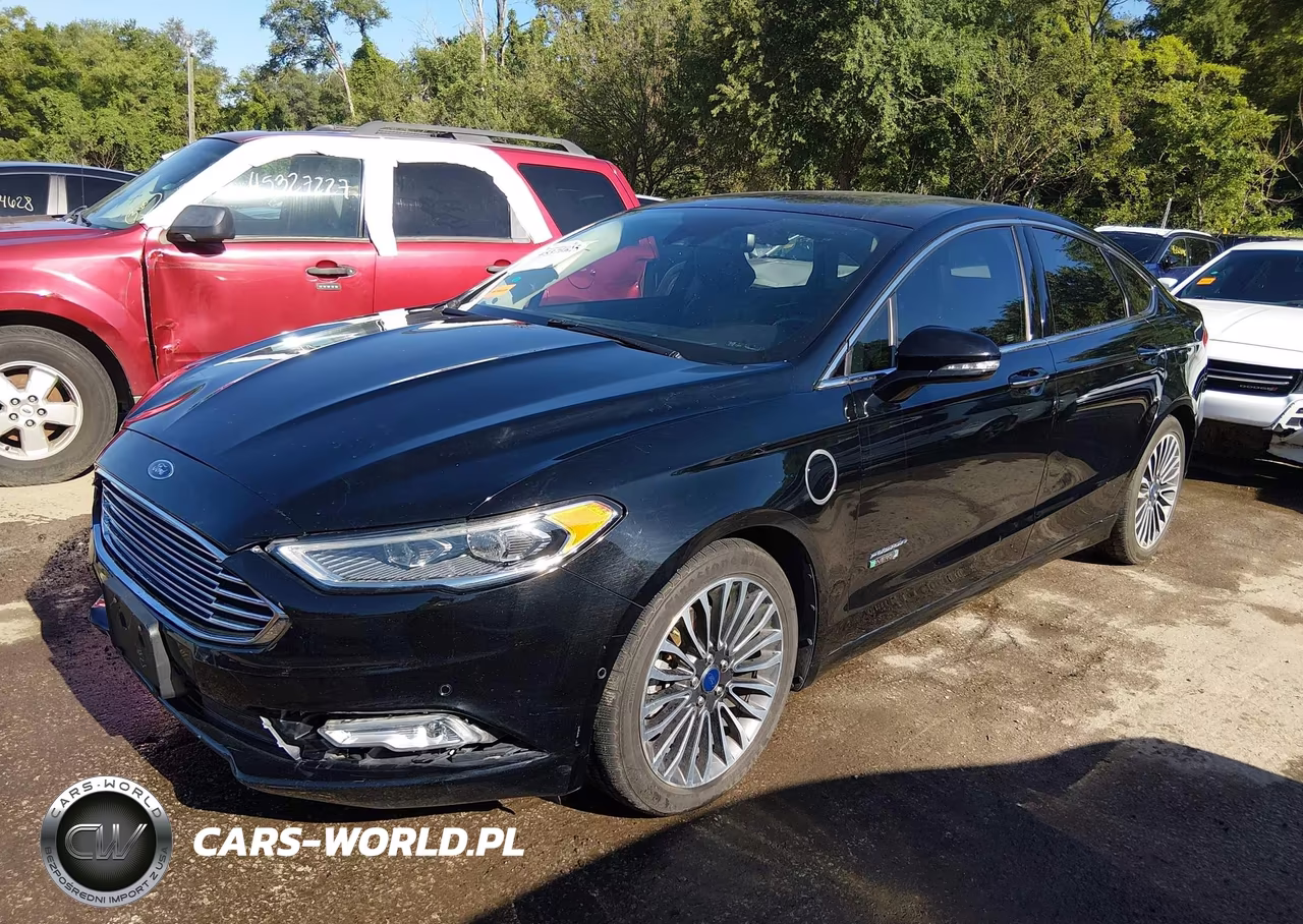 2017 Ford Fusion Energi Titanium VIN:3FA6P0SU9HR147232 - 2