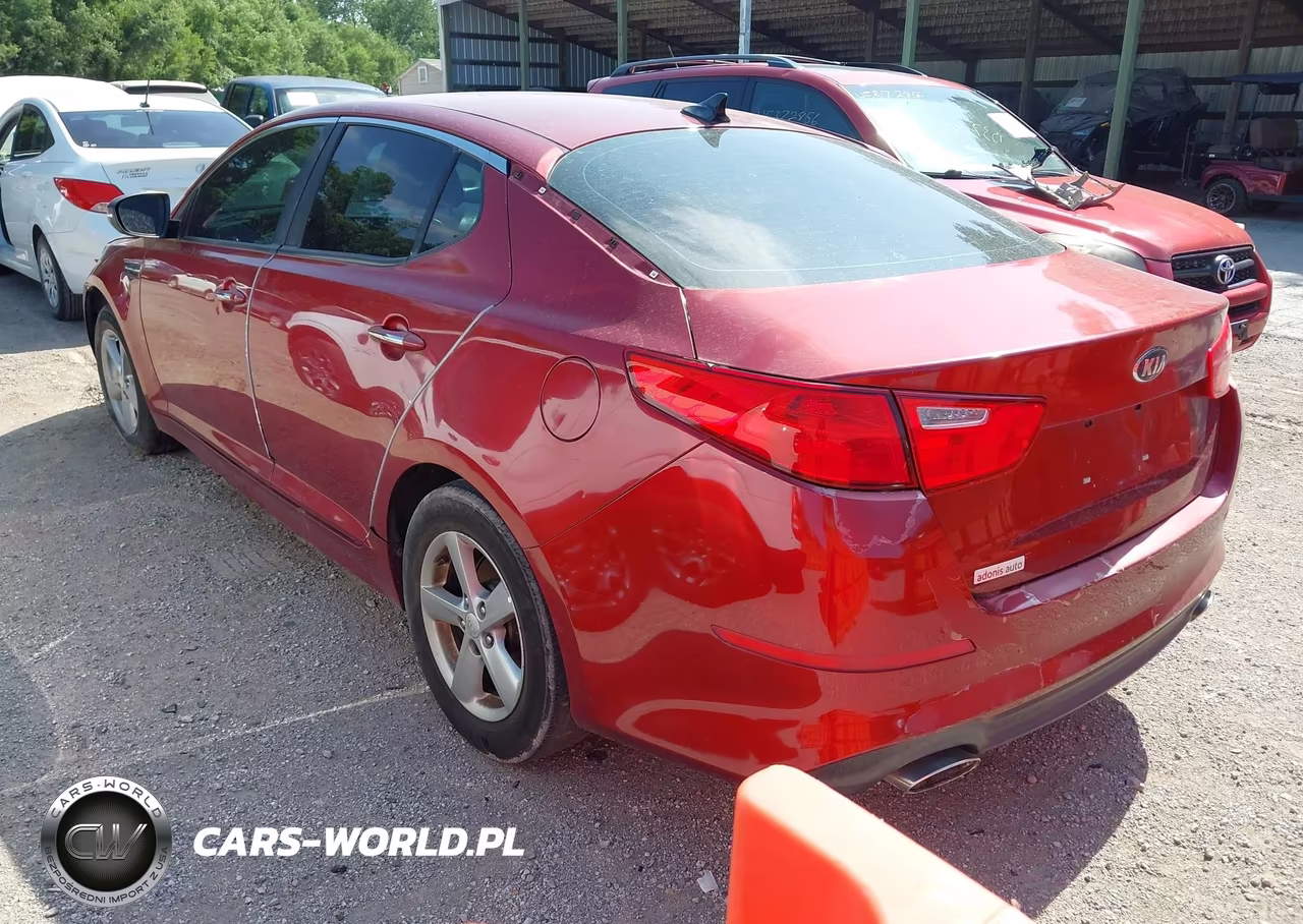2014 Kia Optima Lx VIN:5XXGM4A71EG312033 - 3