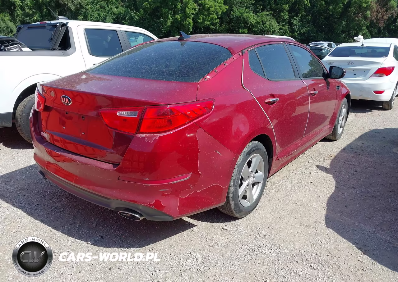 2014 Kia Optima Lx VIN:5XXGM4A71EG312033 - 4