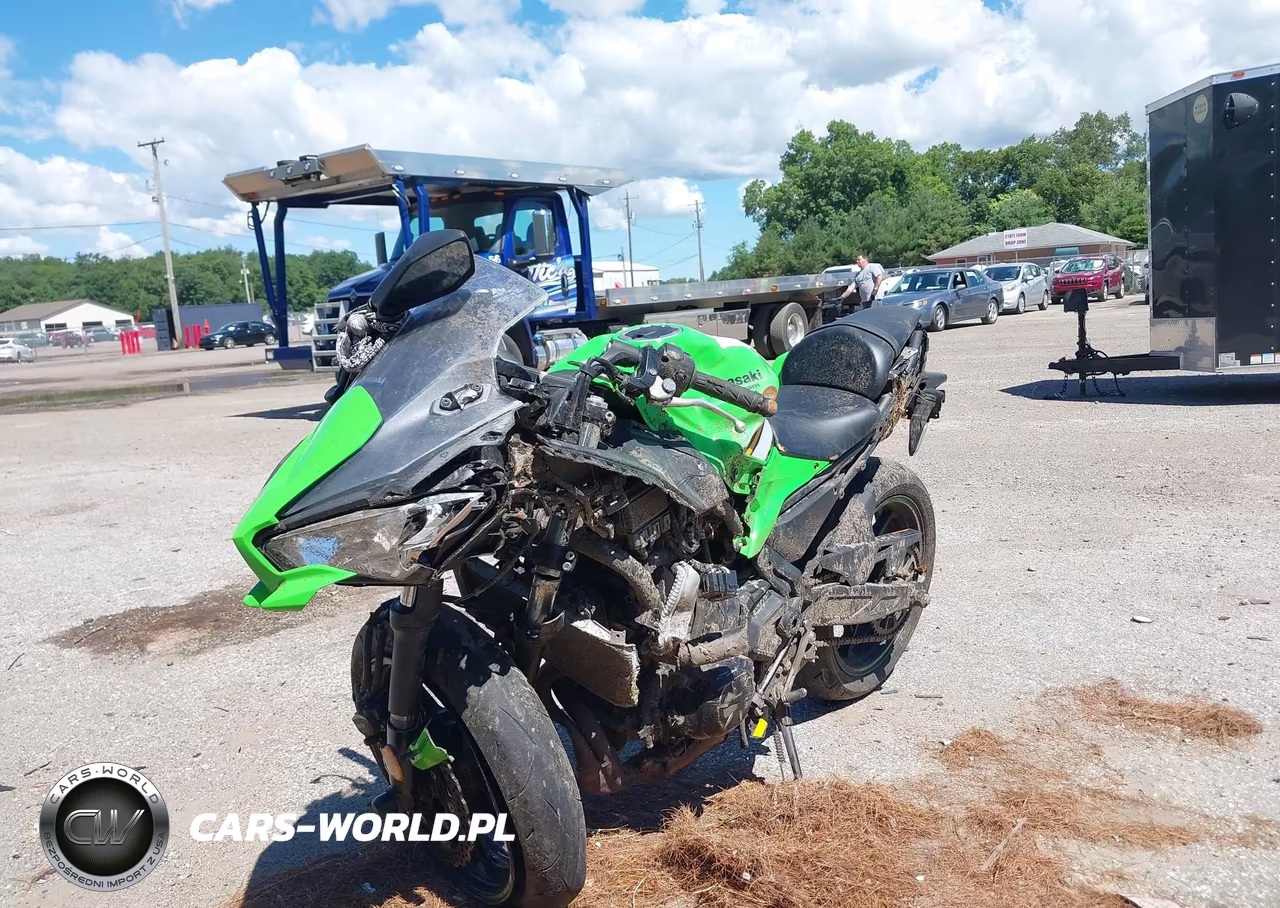 2025 Kawasaki Ex650 P VIN:ML5EXEP12SDAD8508 - 2