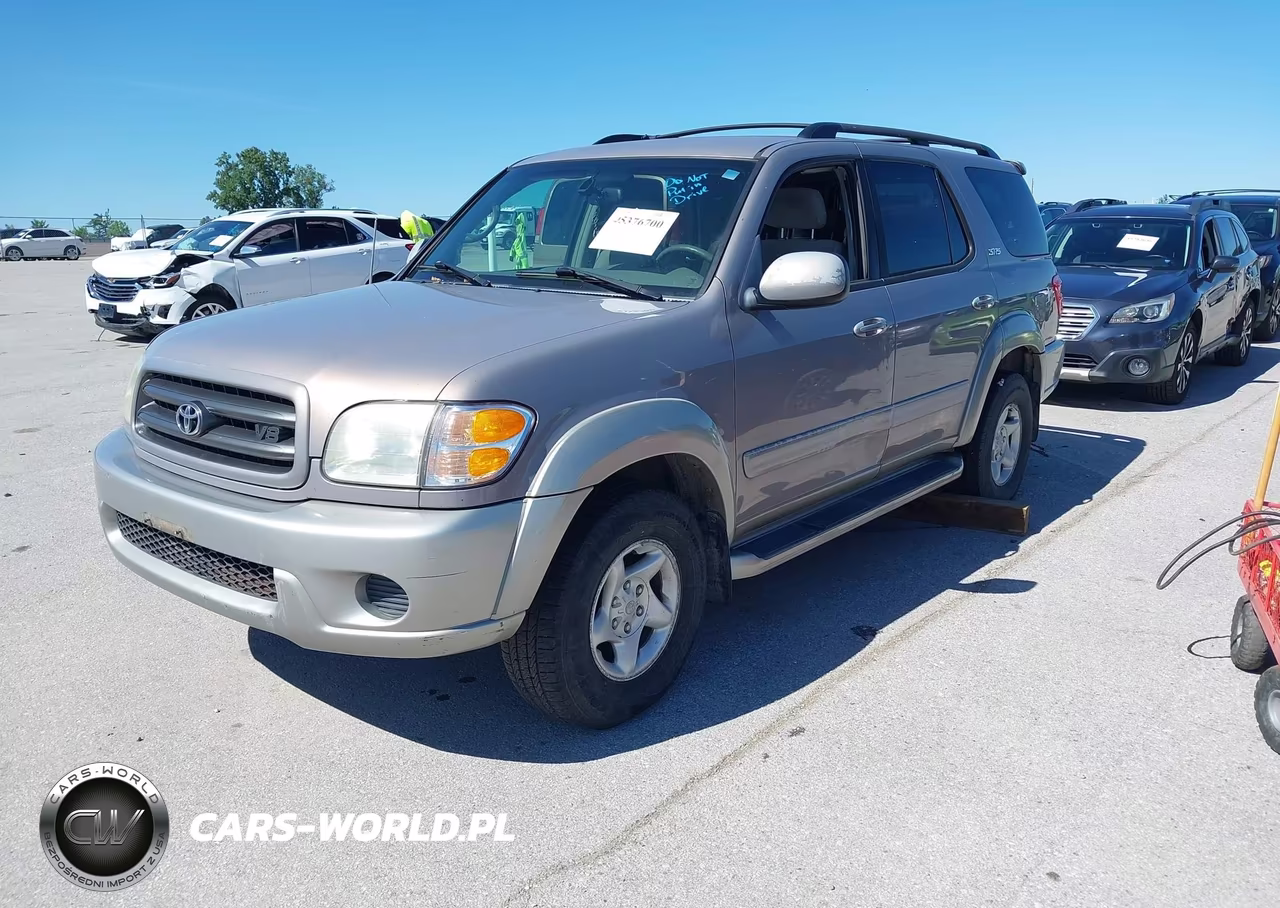 2002 Toyota Sequoia Sr5 V8 VIN:5TDBT44A62S073478 - 2