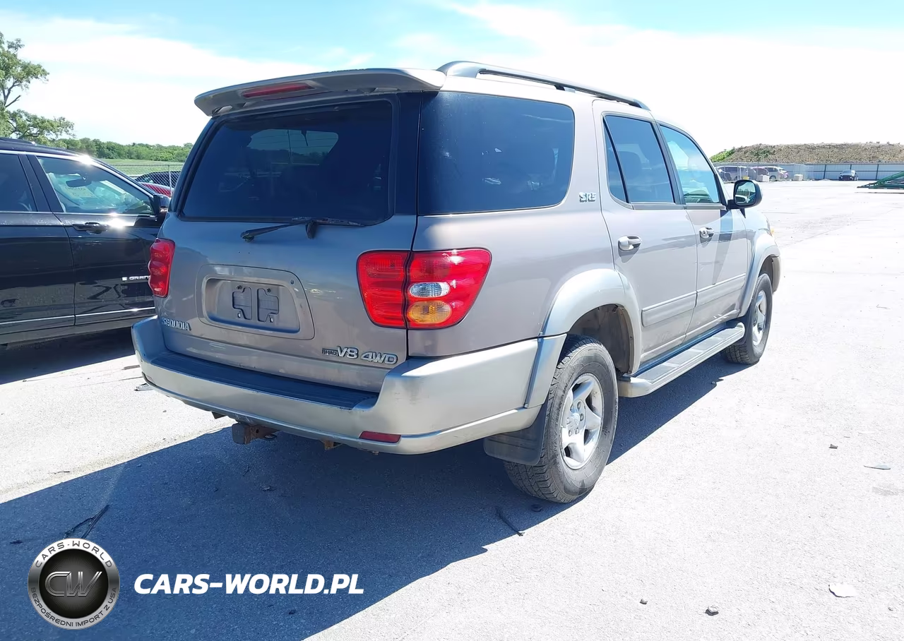 2002 Toyota Sequoia Sr5 V8 VIN:5TDBT44A62S073478 - 4