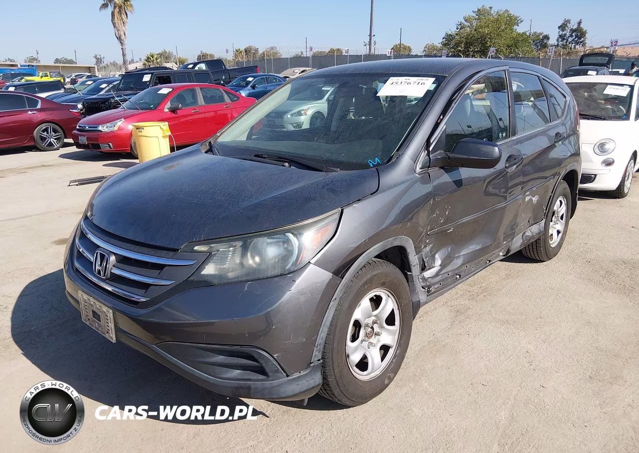 2012 Honda Cr-V Lx VIN:2HKRM3H36CH504930 - 2