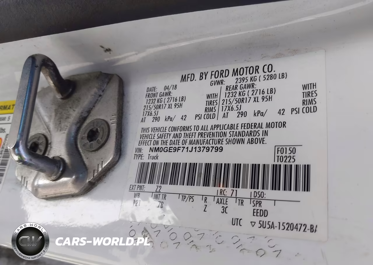 2018 Ford Transit Connect Xlt VIN:NM0GE9F71J1379799 - 9
