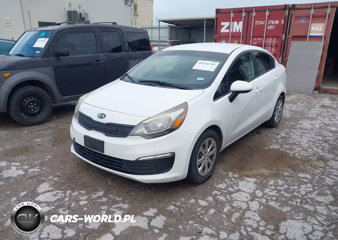 2016 Kia Rio Lx VIN:KNADM4A32G6554831 - 2
