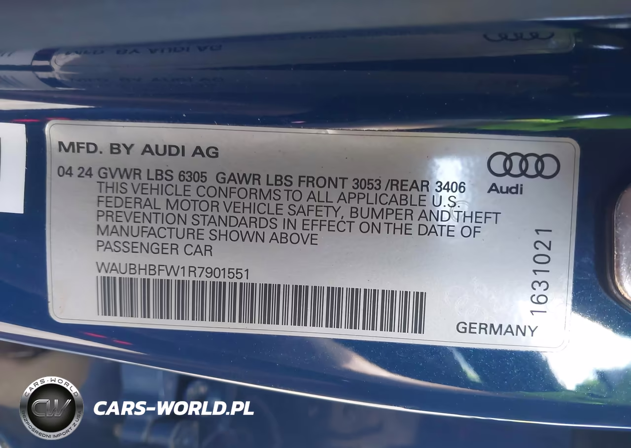 2024 Audi Rs E-Tron Gt Quattro VIN:WAUBHBFW1R7901551 - 9