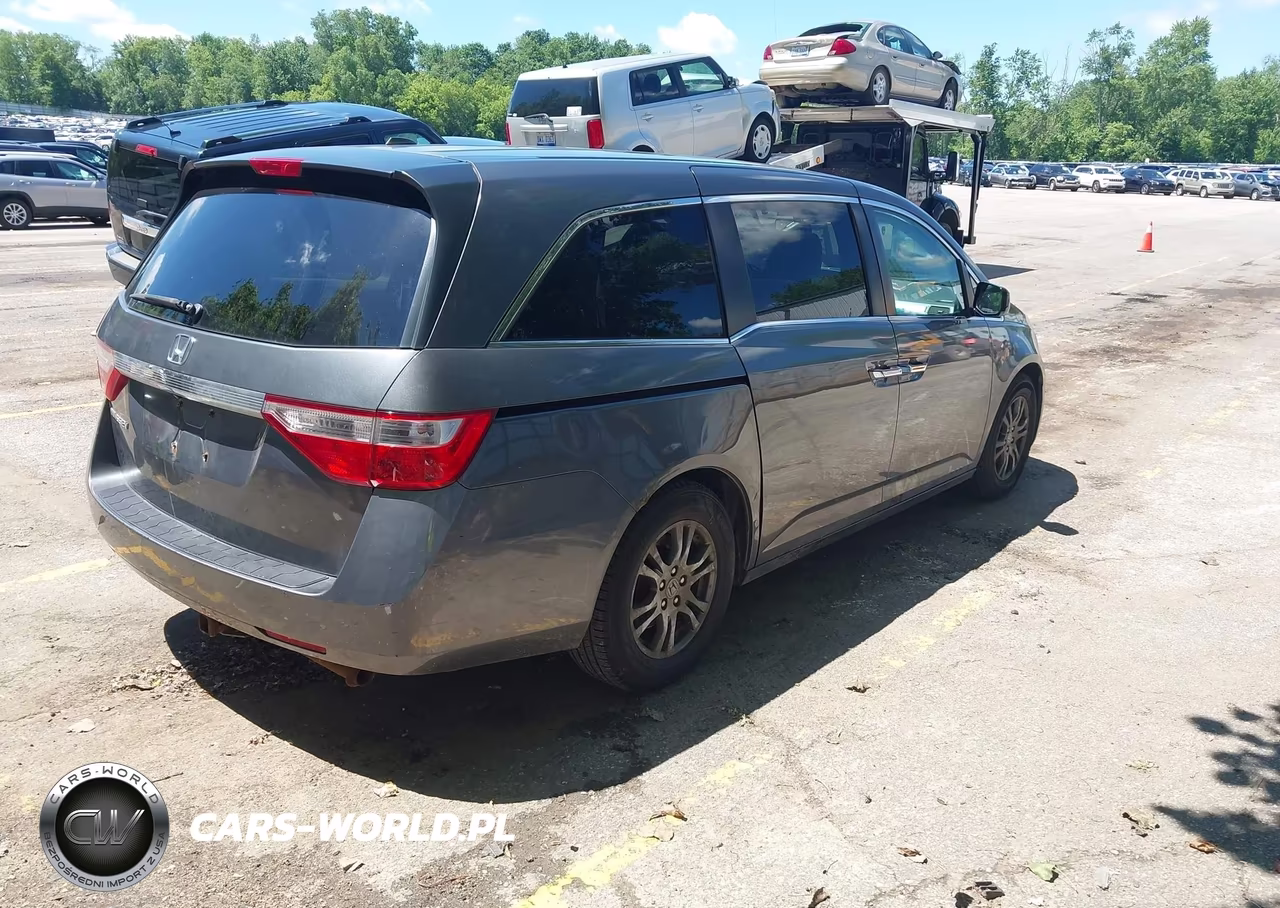 2011 Honda Odyssey Ex-L VIN:5FNRL5H6XBB016165 - 4