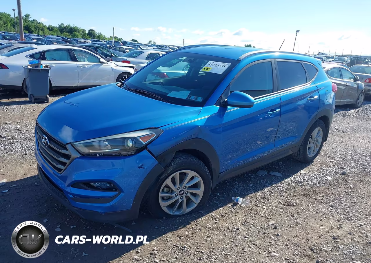 2016 Hyundai Tucson Se VIN:KM8J3CA47GU203366 - 2