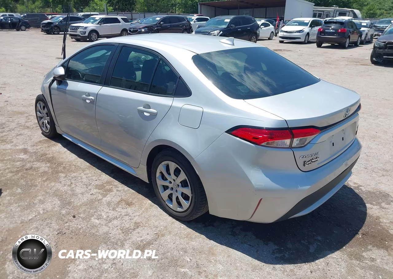 2021 Toyota Corolla Le VIN:5YFEPMAE0MP155002 - 3