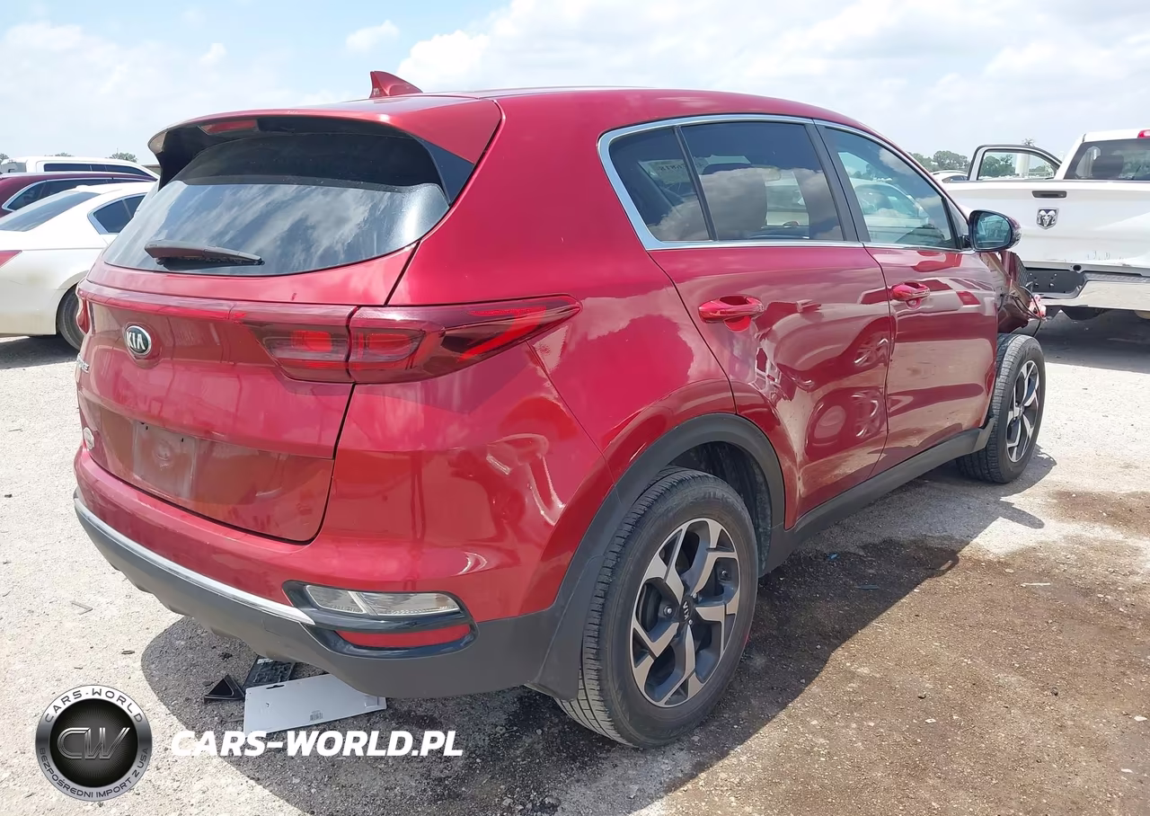 2021 Kia Sportage Lx VIN:KNDPM3AC5M7843833 - 4