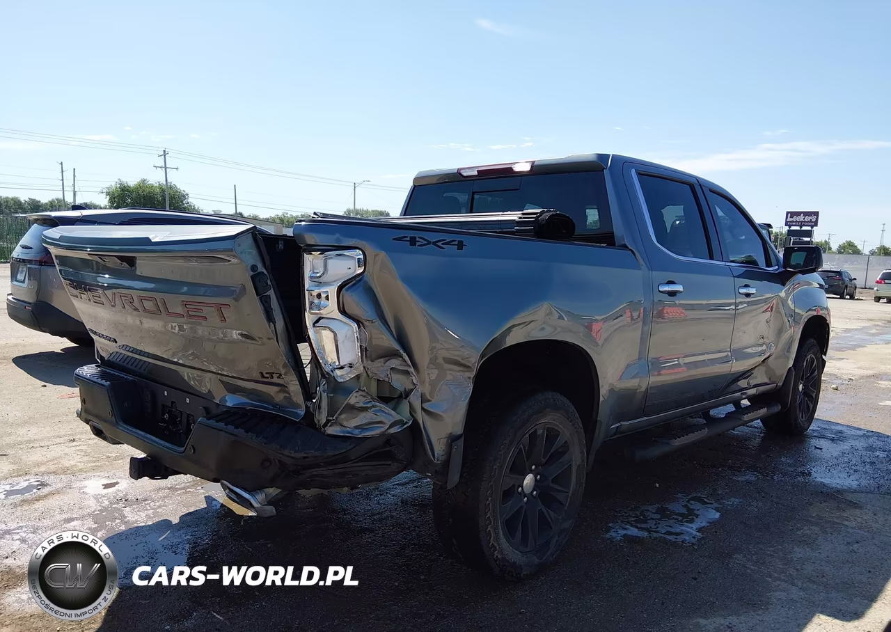2022 Chevrolet Silverado 1500 Ltd 4Wd Short Bed Ltz VIN:3GCUYGEL9NG111722 - 4