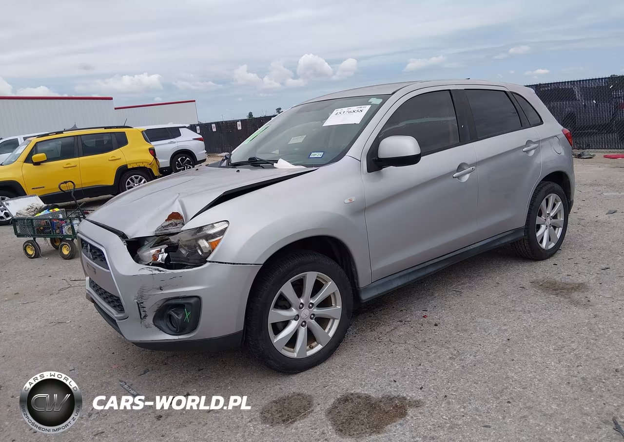 2015 Mitsubishi Outlander Sport Es VIN:4A4AP3AU1FE014044 - 2