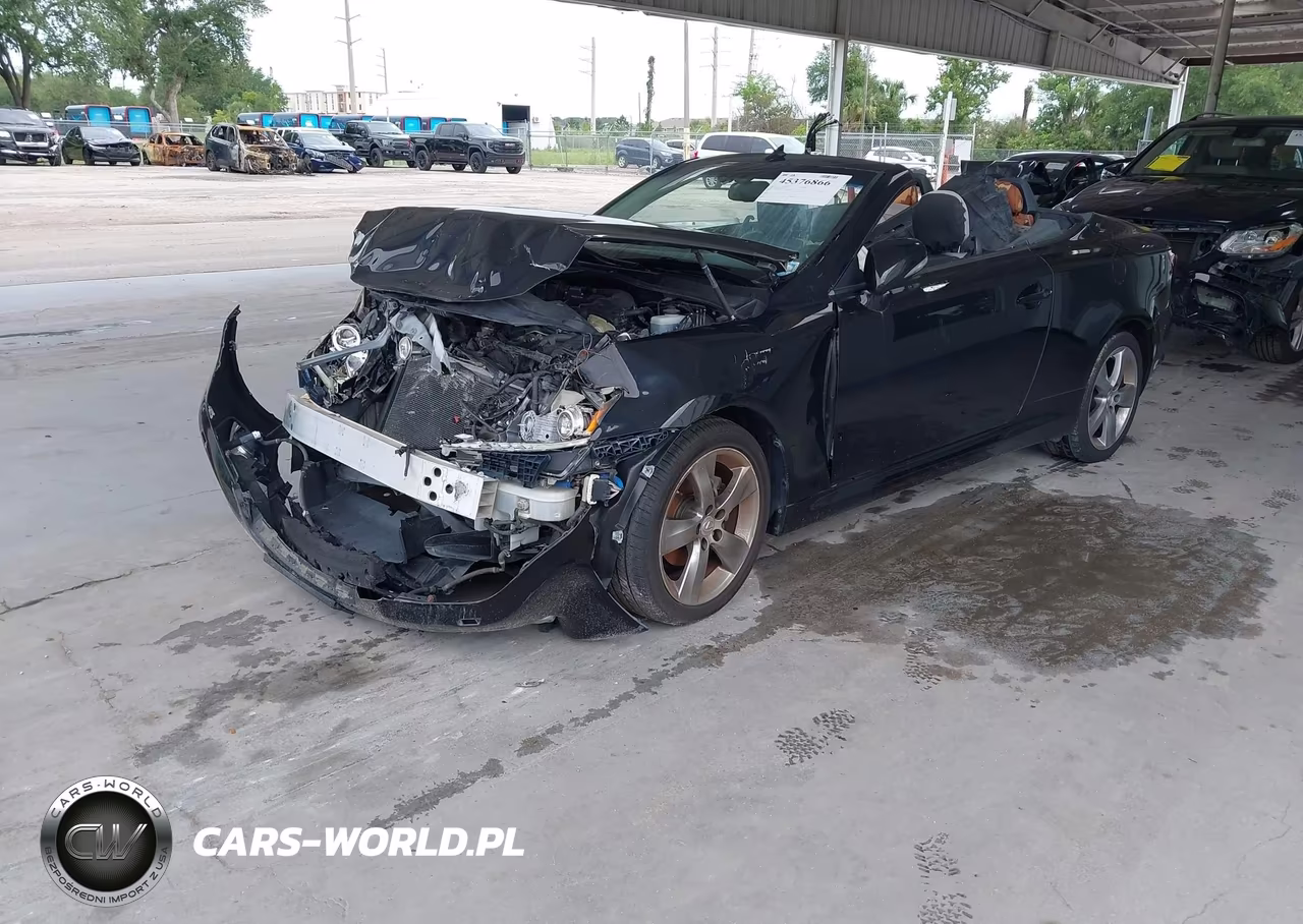 2011 Lexus Is 250C VIN:JTHFF2C29B2517594 - 2