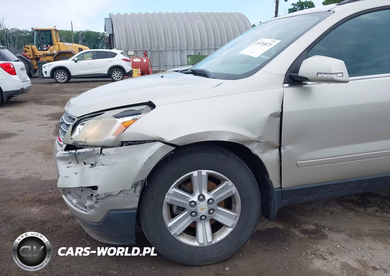 2013 Chevrolet Traverse Lt VIN:1GNKVGKD7DJ172567 - 14