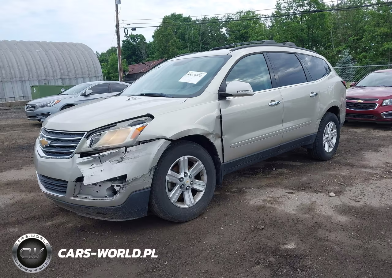 2013 Chevrolet Traverse Lt VIN:1GNKVGKD7DJ172567 - 2