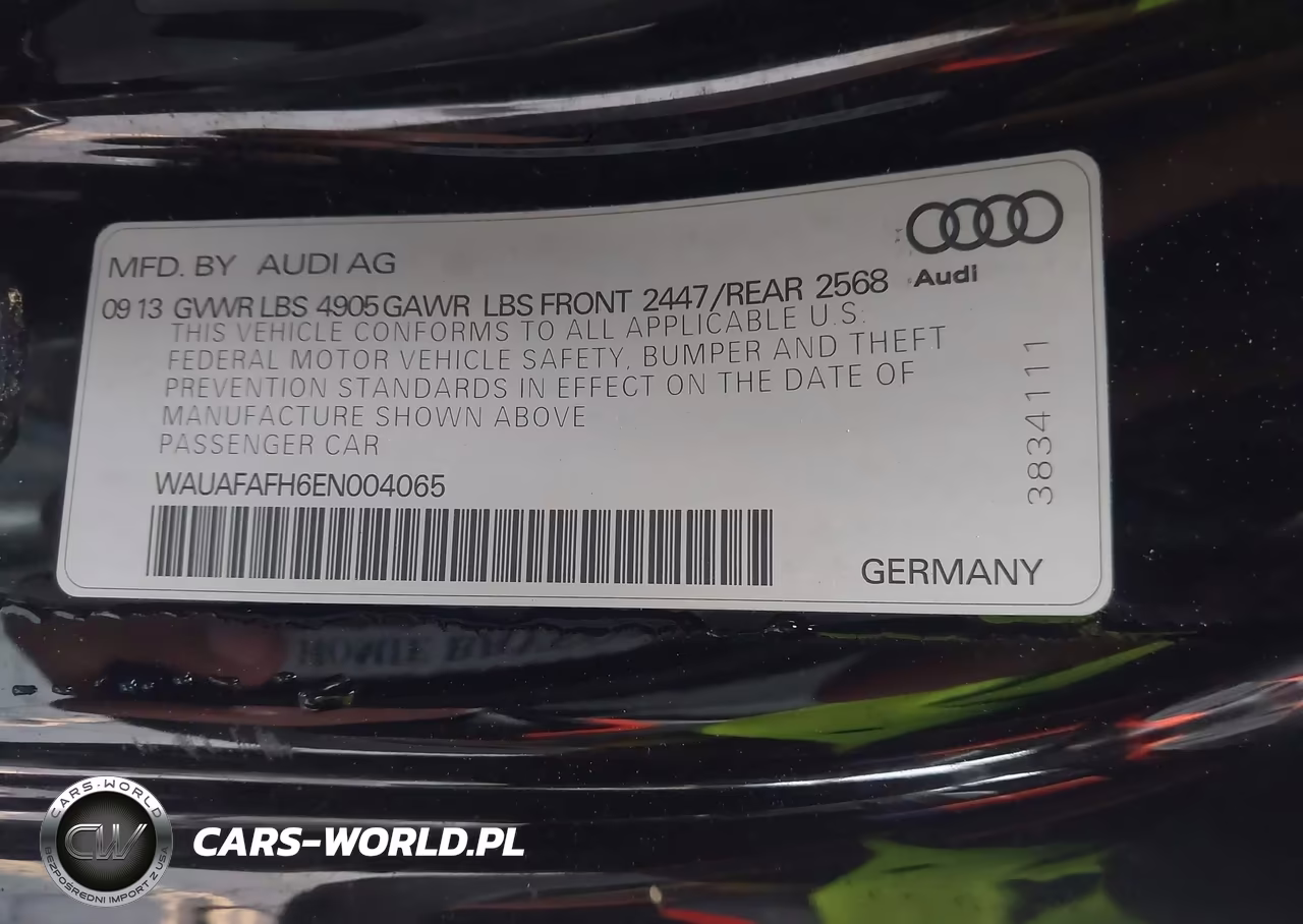 2014 Audi A5 2.0T Premium VIN:WAUAFAFH6EN004065 - 9