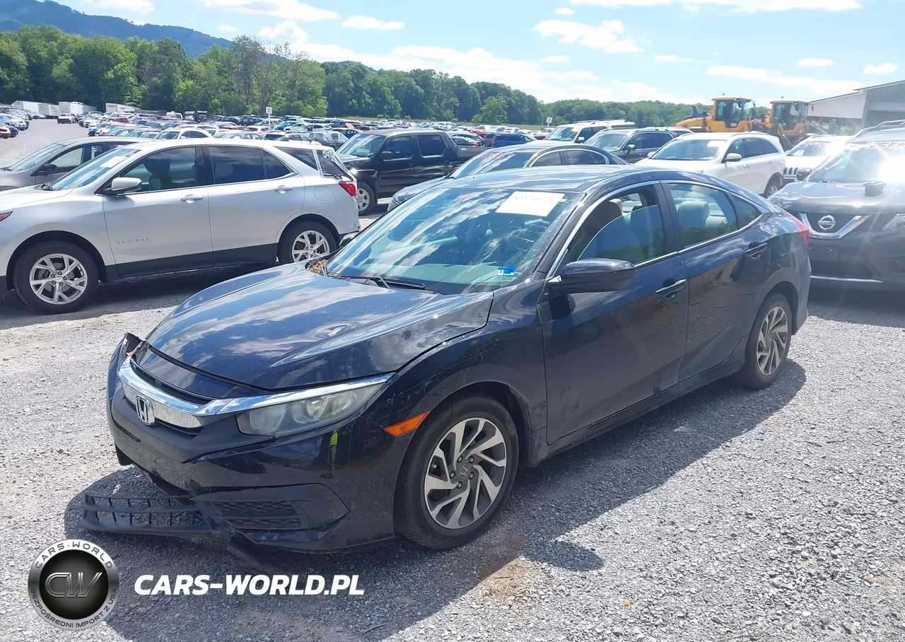 2016 Honda Civic Ex VIN:19XFC2F72GE001802 - 2