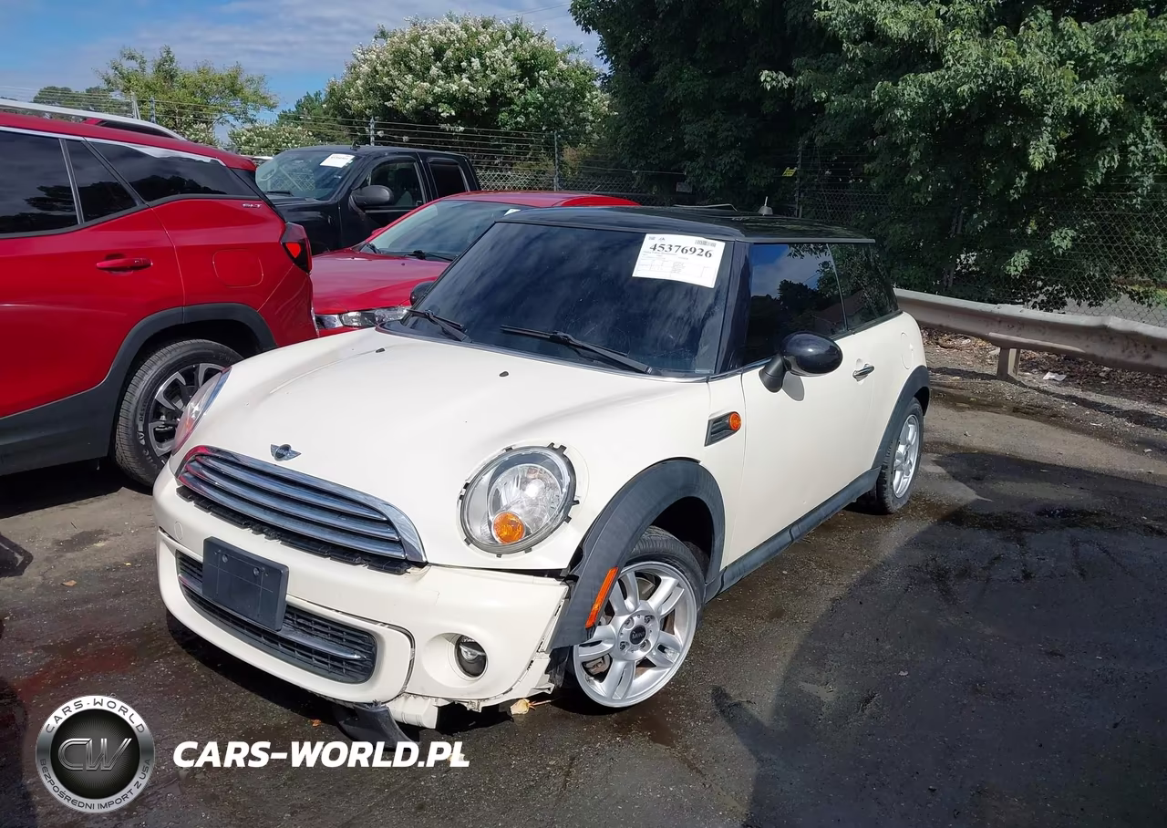 2012 Mini Cooper VIN:WMWSU3C57CT253936 - 2