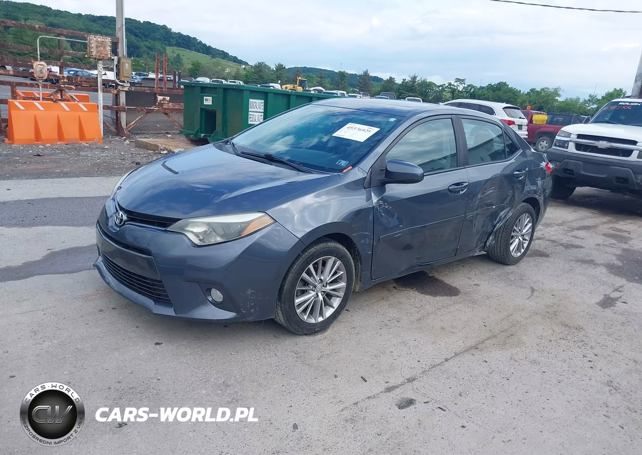 2015 Toyota Corolla Le Plus VIN:2T1BURHE1FC381647 - 2