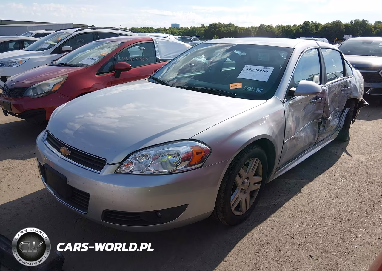 2011 Chevrolet Impala Lt VIN:2G1WG5EK4B1298937 - 2