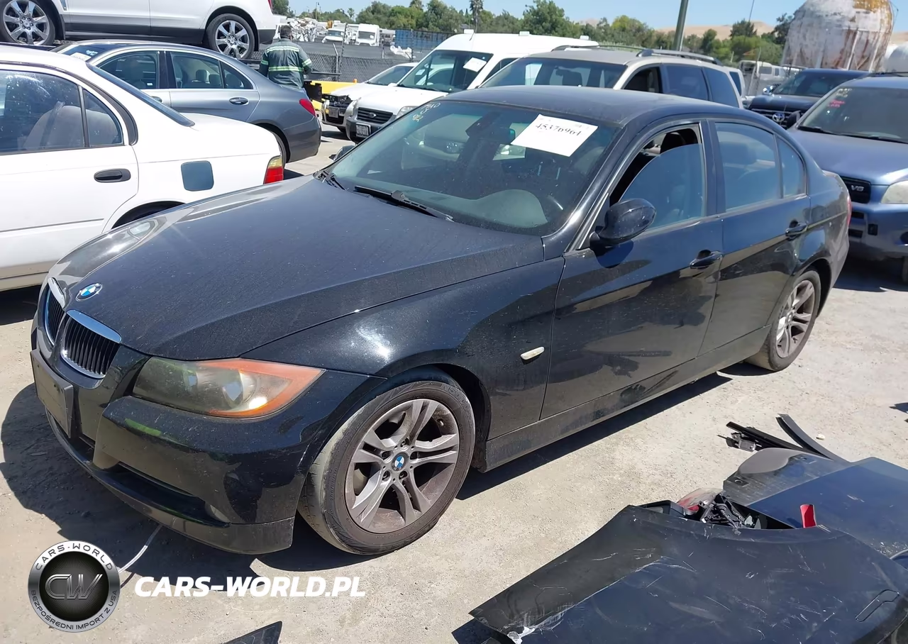 2008 BMW 328I VIN:WBAVA375X8NL54187 - 2