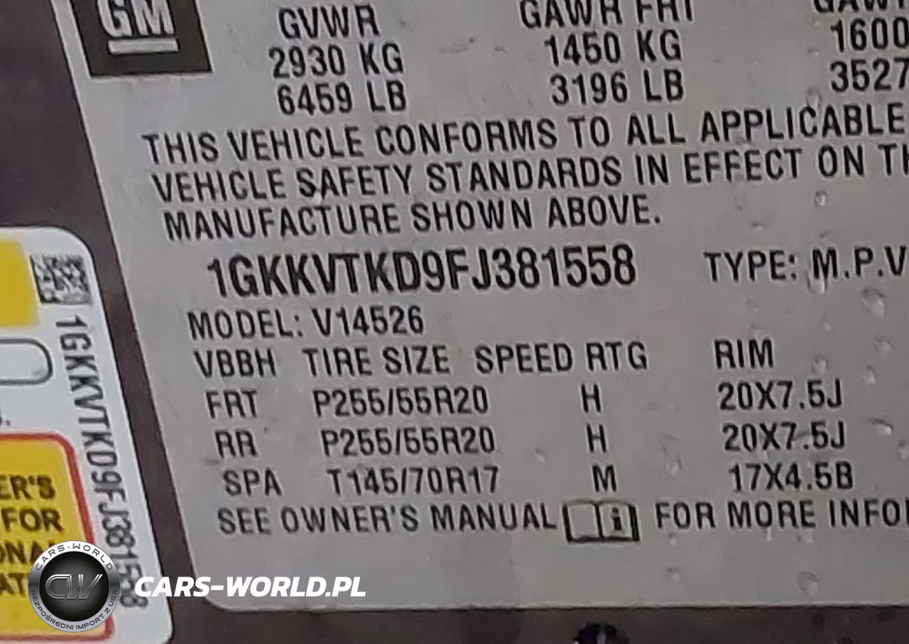 2015 GMC Acadia Denali VIN:1GKKVTKD9FJ381558 - 9