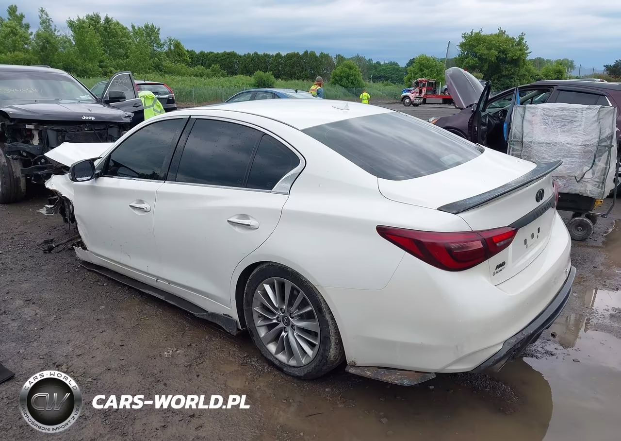 2018 Infiniti Q50 3.0T Luxe VIN:JN1EV7AR2JM445074 - 3