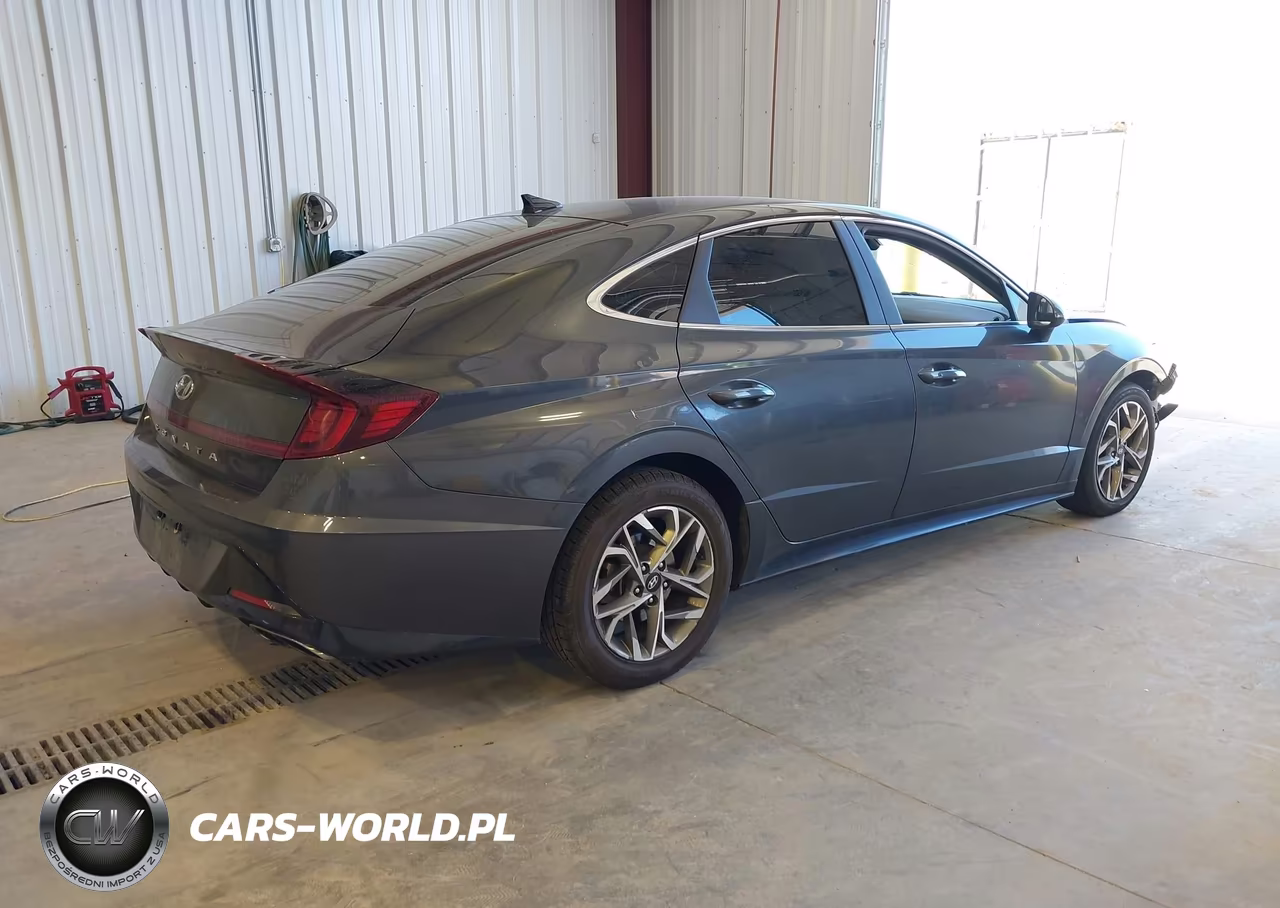 2021 Hyundai Sonata Sel VIN:KMHL64JA7MA153142 - 4