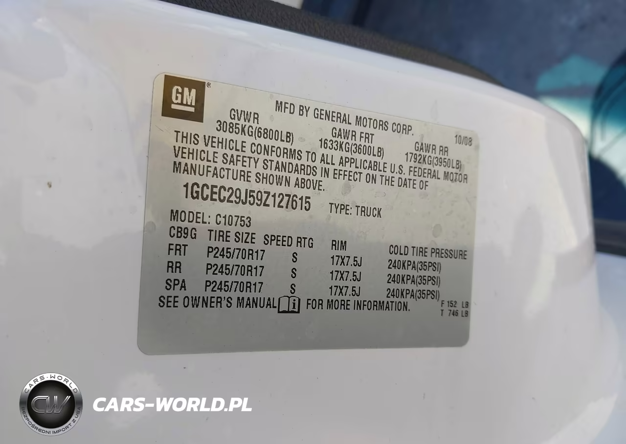 2009 Chevrolet Silverado 1500 Lt VIN:1GCEC29J59Z127615 - 9