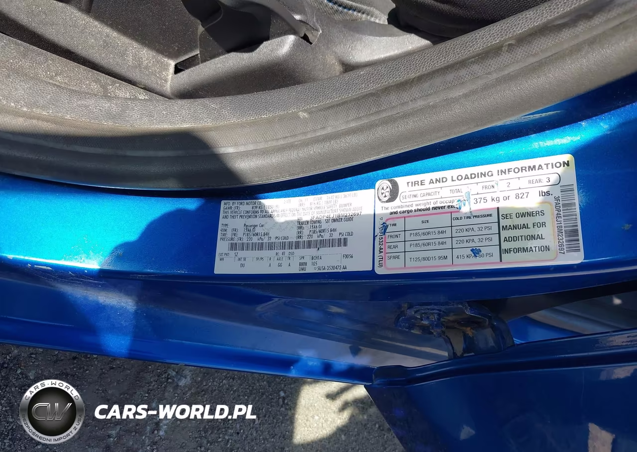 2011 Ford Fiesta Se VIN:3FADP4EJ1BM232697 - 9