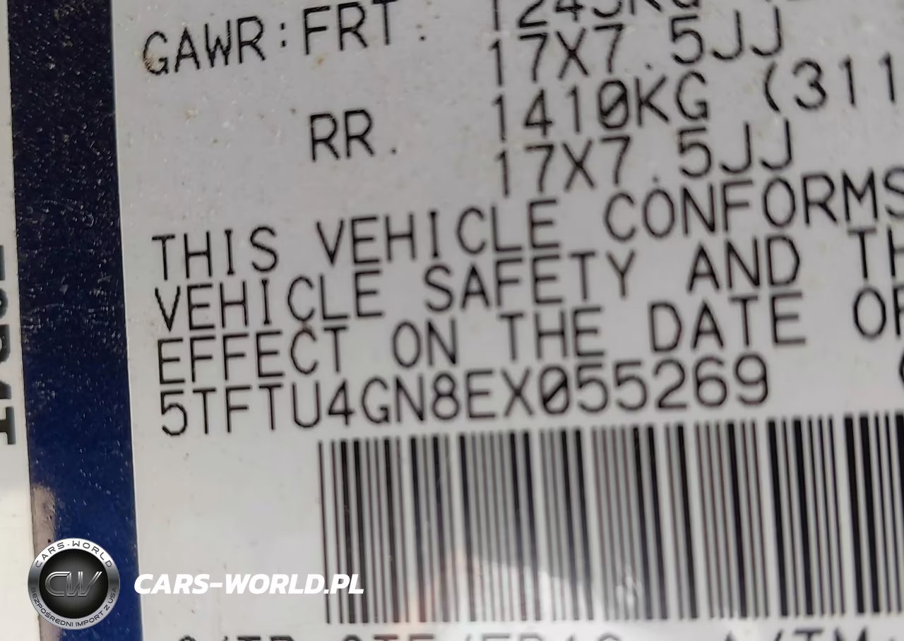 2014 Toyota Tacoma Prerunner V6 VIN:5TFTU4GN8EX055269 - 9