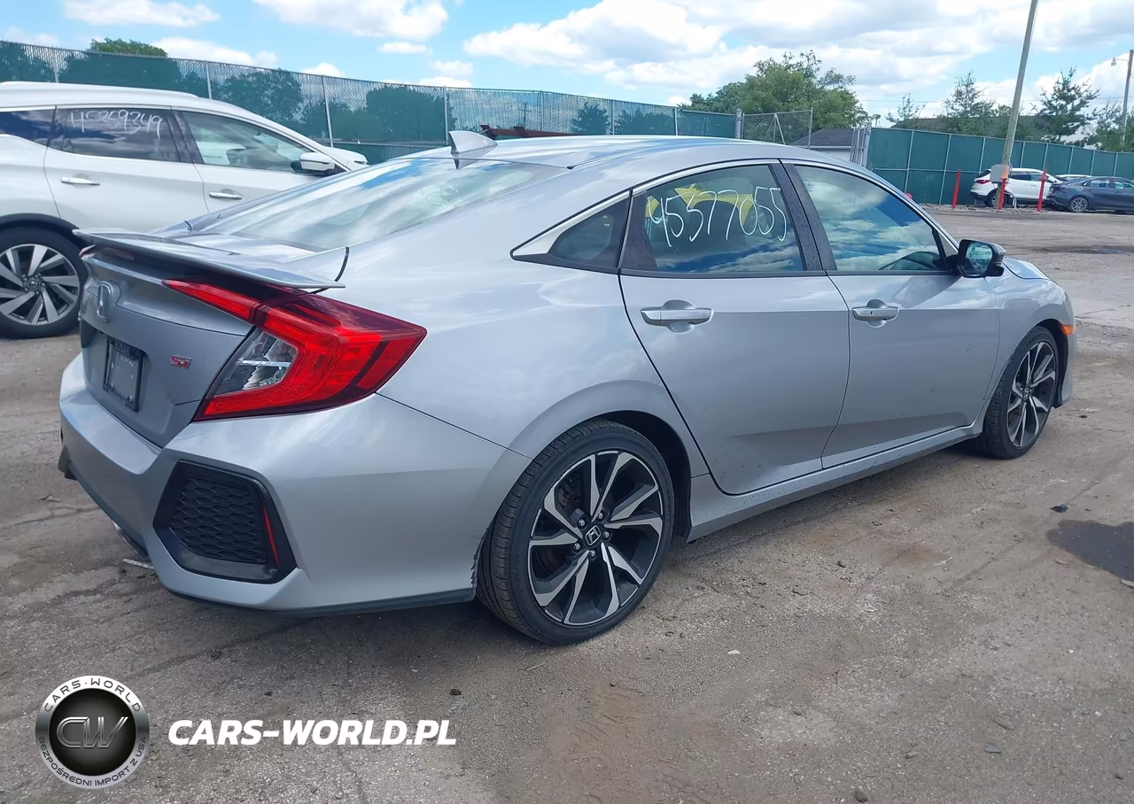 2017 Honda Civic Si VIN:2HGFC1E5XHH702461 - 4