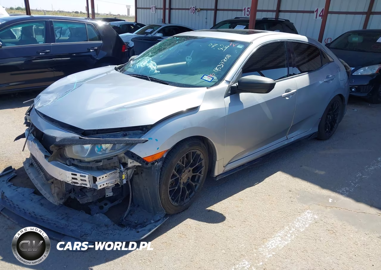 2017 Honda Civic Ex VIN:SHHFK7H50HU202166 - 2