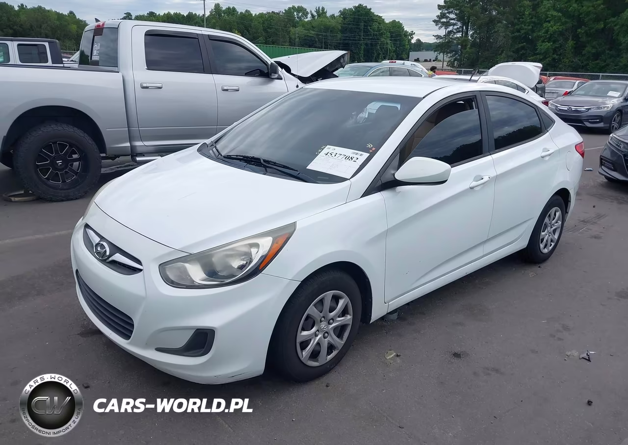 2014 Hyundai Accent Gls VIN:KMHCT4AE5EU646409 - 2