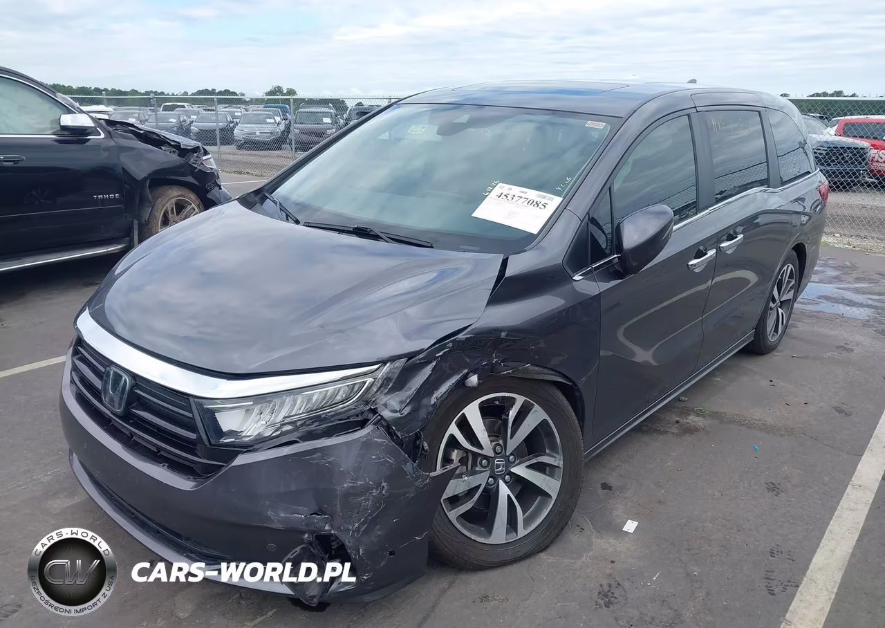 2021 Honda Odyssey Touring VIN:5FNRL6H88MB039521 - 2