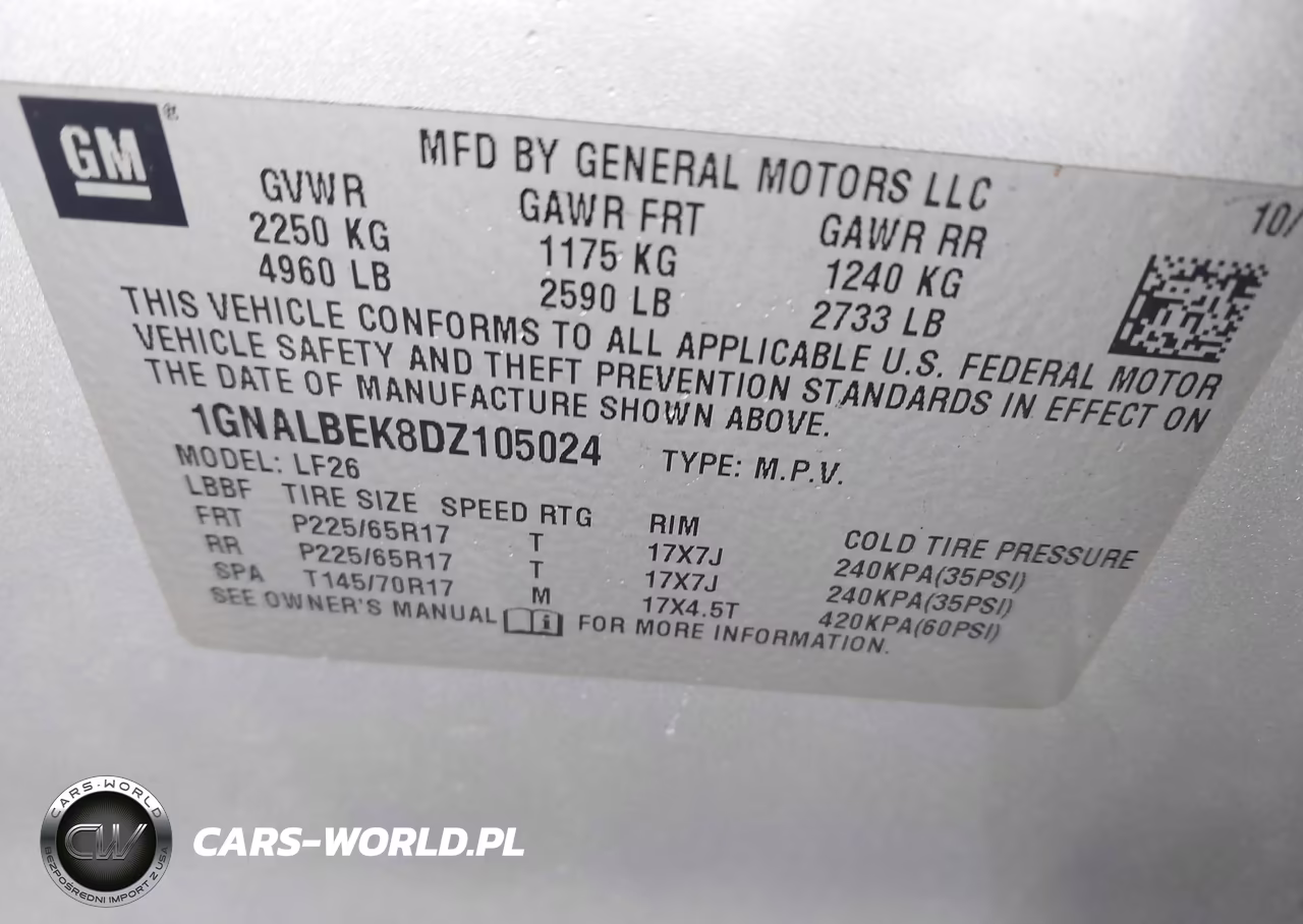 2013 Chevrolet Equinox Ls VIN:1GNALBEK8DZ105024 - 9