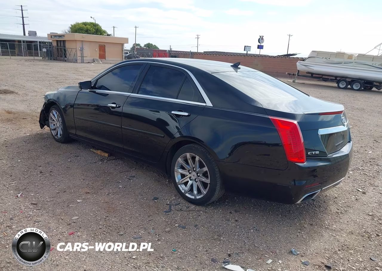 2014 Cadillac Cts Standard VIN:1G6AP5SX8E0120839 - 3