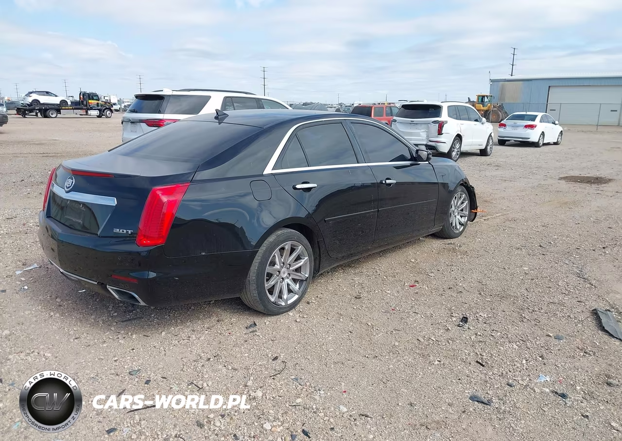 2014 Cadillac Cts Standard VIN:1G6AP5SX8E0120839 - 4