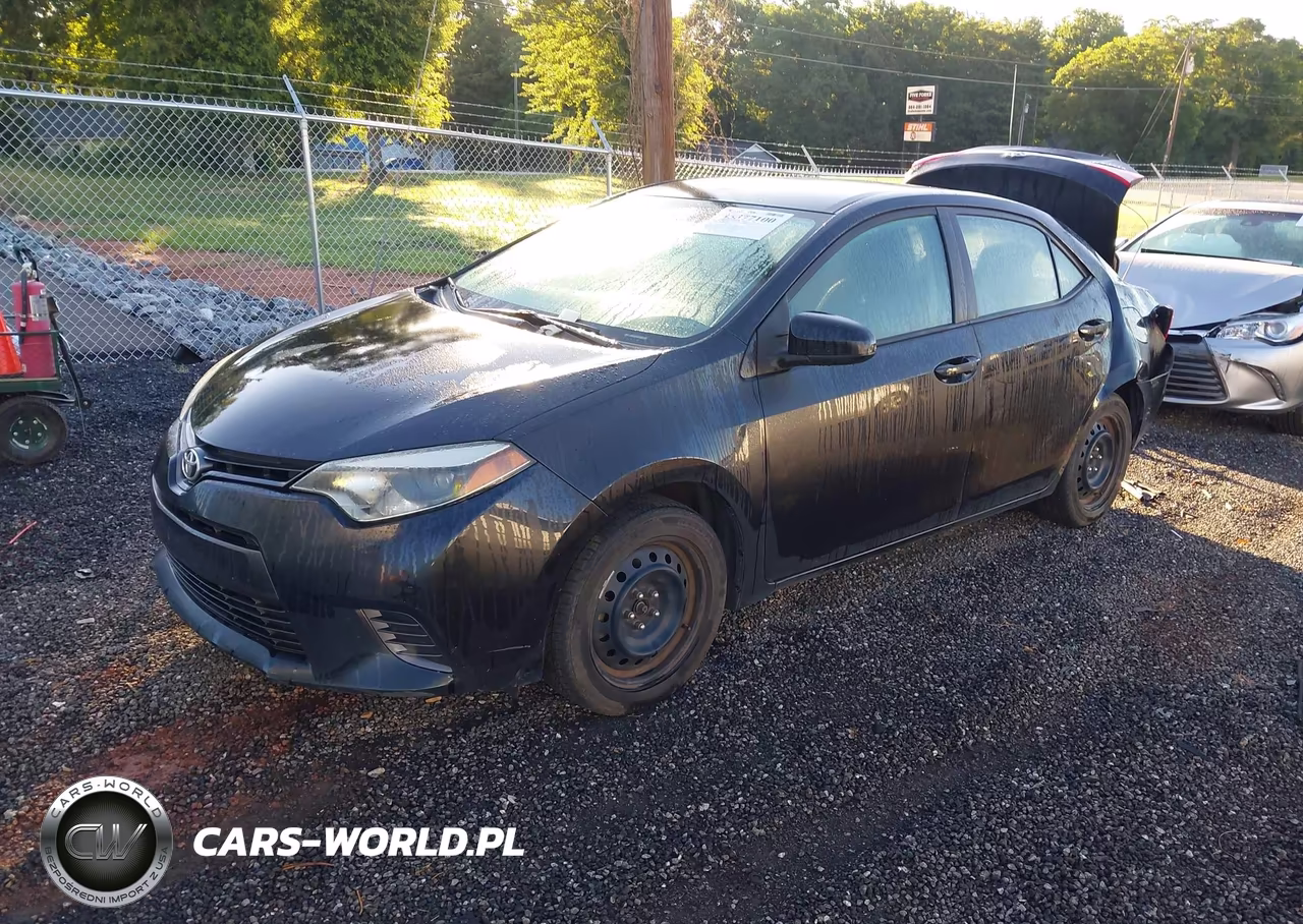 2015 Toyota Corolla Le VIN:5YFBURHE9FP344295 - 2