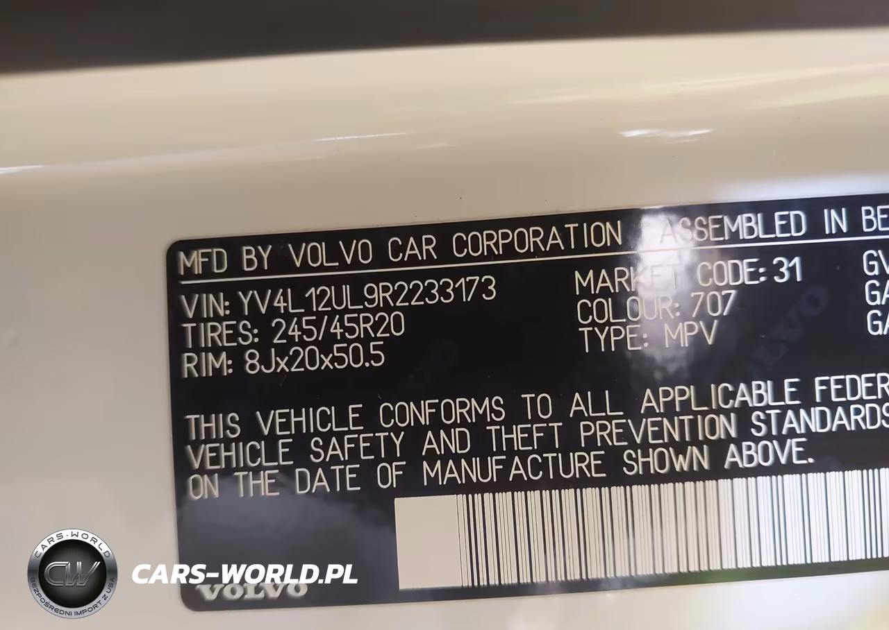 2024 Volvo Xc40 B5 Plus Dark Theme VIN:YV4L12UL9R2233173 - 9