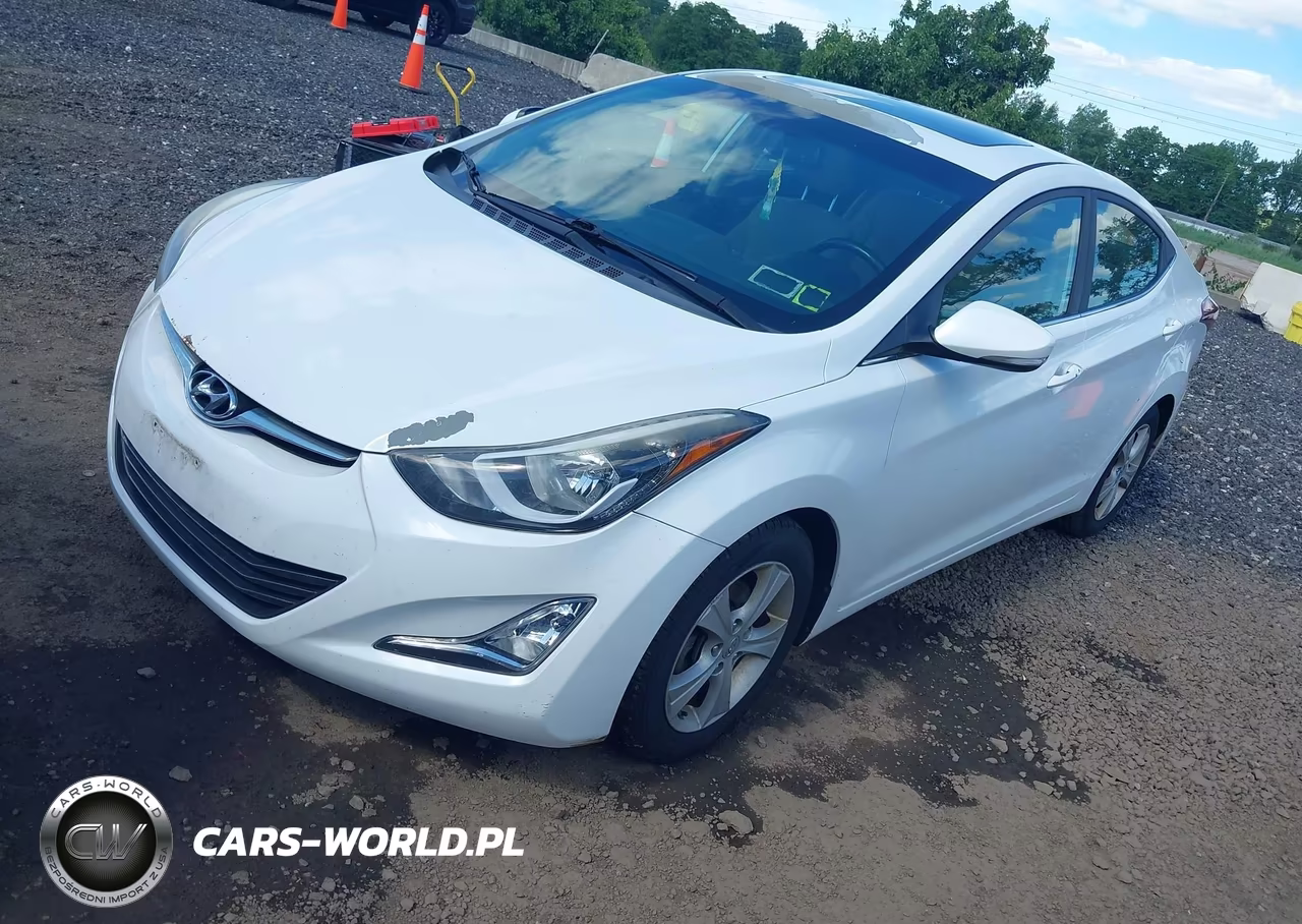 2016 Hyundai Elantra Value Edition VIN:5NPDH4AE1GH753450 - 2