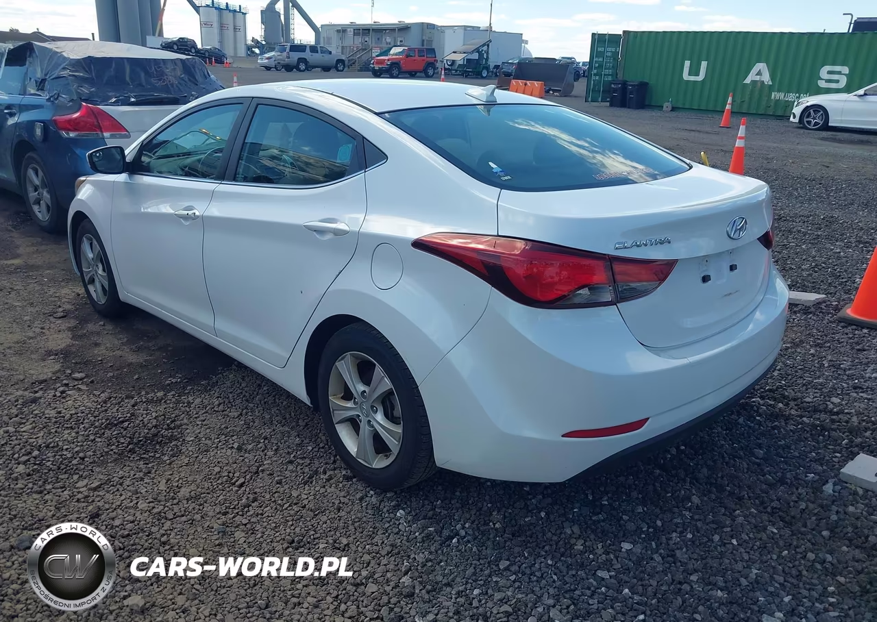 2016 Hyundai Elantra Value Edition VIN:5NPDH4AE1GH753450 - 3