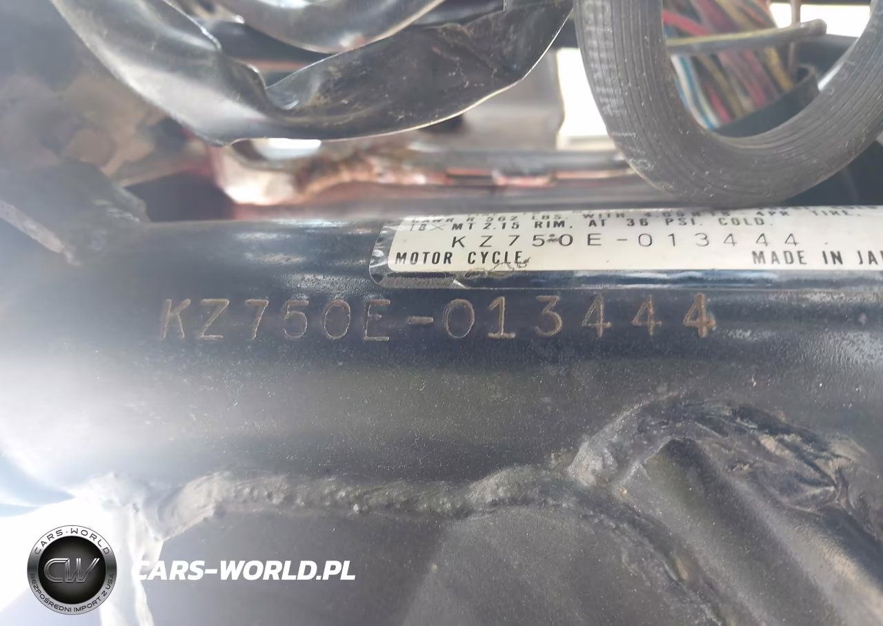 1981 Kawasaki Kz750 VIN:KV750E013444 - 10