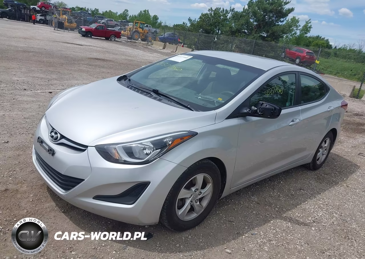 2015 Hyundai Elantra Se VIN:5NPDH4AE9FH565824 - 2